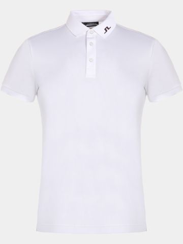 J.Lindeberg KV Print Halbarm Polo weiß