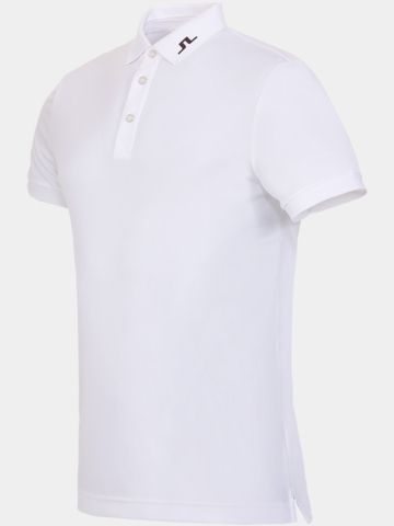 J.Lindeberg  KV Print Polokošile s krátkým rukávem bílá