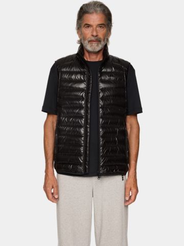 J.Lindeberg  Oden Light Down Vest Daunen Weste schwarz