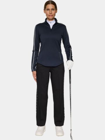 J.Lindeberg  Nefe Quarter Zip Stretch Midlayer navy