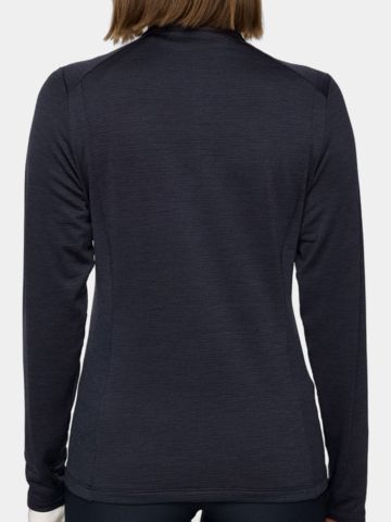 J.Lindeberg Steffi Quarter Zip Stretch Midlayer navy