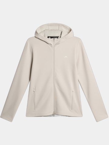 J.Lindeberg  Aerialle Zip Hood Stretch Jacke sand