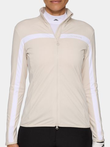 J.Lindeberg Seasonal Janice Mid Layer Stretch Jacke sand
