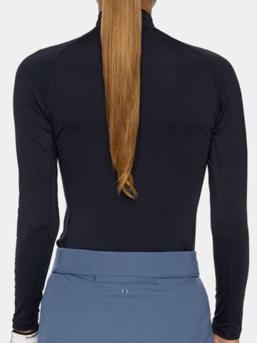 J.Lindeberg Ella Compression Top Mock Unterzieher navy