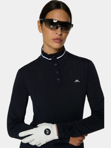 J.Lindeberg  Hertta Langarm Polo navy
