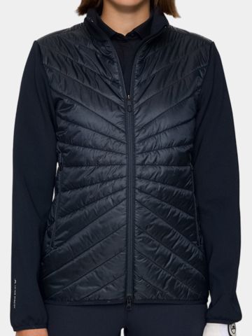 J.Lindeberg Madde Quilt Hybrid Jacket Stretch Jacke navy