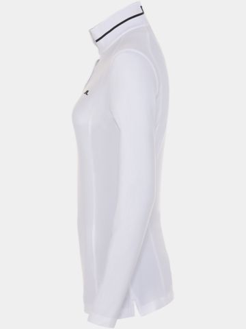 J.Lindeberg  Hertta Langarm Polo weiß