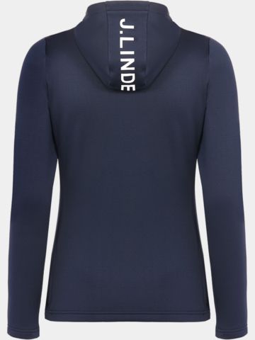 J.Lindeberg Aerialle Zip Hood Stretch Jacke navy