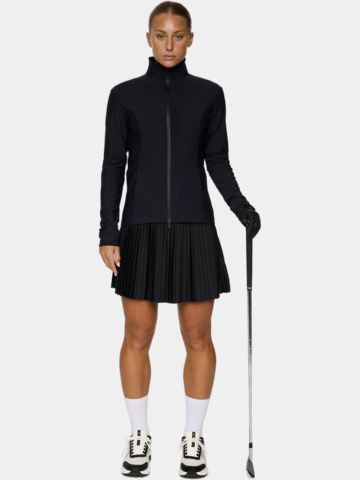 J.Lindeberg  Taylor Zip Mid Layer Stretch Jacke schwarz