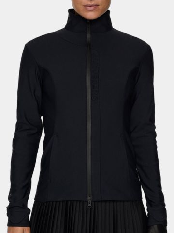 J.Lindeberg Taylor Zip Mid Layer Stretch Jacke schwarz