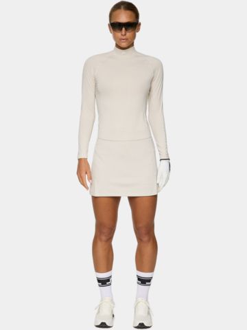 J.Lindeberg  Ella Compression Top Mock Unterzieher sand