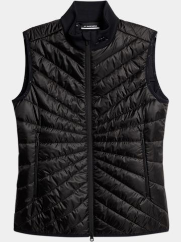 J.Lindeberg  Madde Quilt Hybrid Vest Thermo Weste schwarz