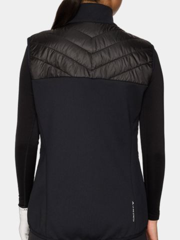 J.Lindeberg  Madde Quilt Hybrid Vest Thermo Weste schwarz