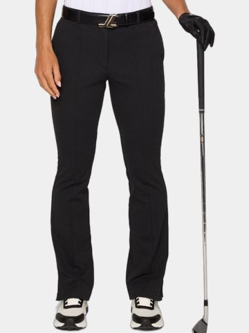 J.Lindeberg  Flare Pant lang Hose schwarz