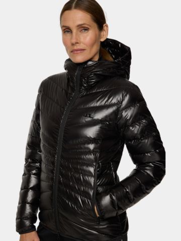J.Lindeberg Lara Light Hood Jkt Jacke schwarz
