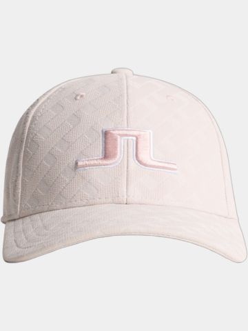 J.Lindeberg Anga Jacquard Cap rosa