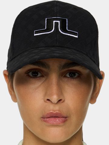 J.Lindeberg Anga Jacquard Cap schwarz