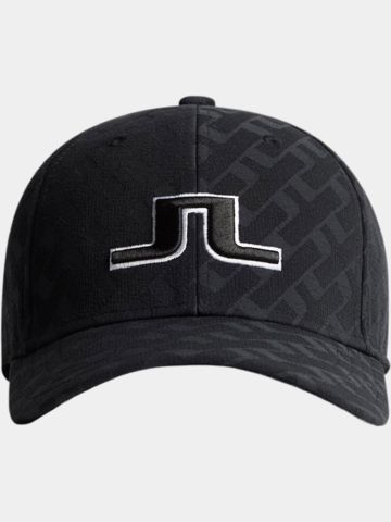 J.Lindeberg Anga Jacquard Cap schwarz