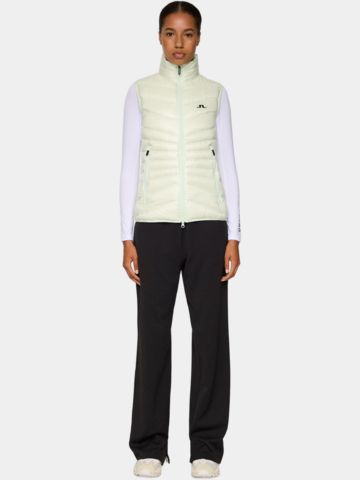 J.Lindeberg  Lara Light Down Vest Down vest light green
