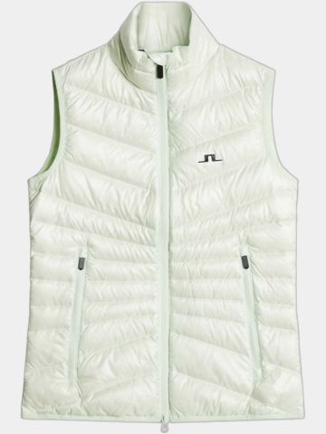 J.Lindeberg  Lara Light Down Vest Down vest light green