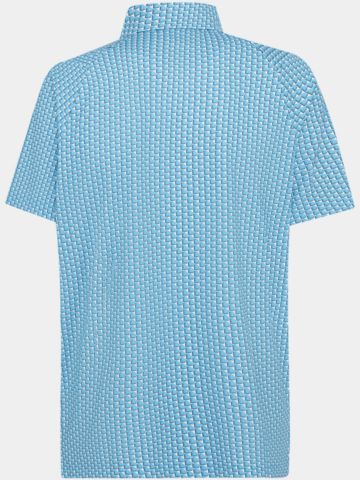 Callaway EMEA SHORT SLEEVE ALL OVER CHEV GEO blau