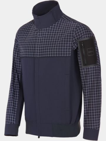 BOSS  J_Jadon Club - strečová bunda námořnická modrá