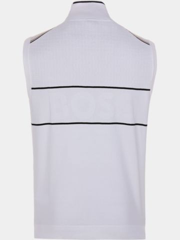 BOSS K_Birdie Vest-1 Pullunder Strick weiß