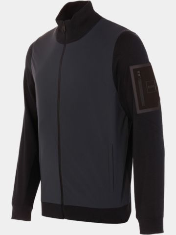 BOSS K_Momentum-X HY Jacke Strick navy