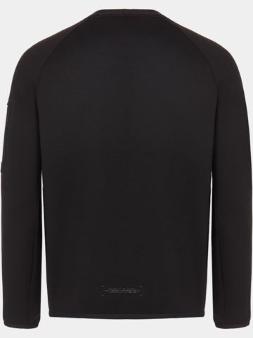 BOSS CN Urban Tech Langarm Windshirt schwarz