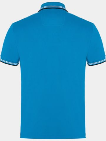 BOSS Paul polo s krátkým rukávem tyrkysová