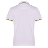 BOSS Paul Halbarm Polo weiß