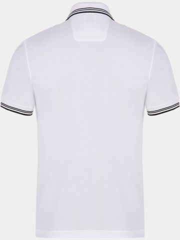 BOSS Paul half-sleeve polo white