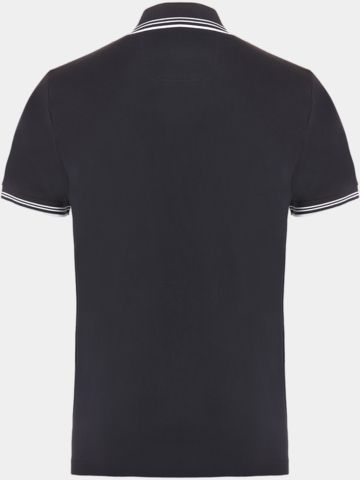 BOSS Polokošile Paul s polovičním rukávem mořská modrá