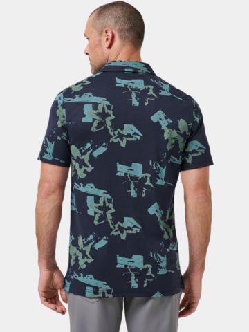 TravisMathew  FAVORITE HELLO Halbarm Polo blau