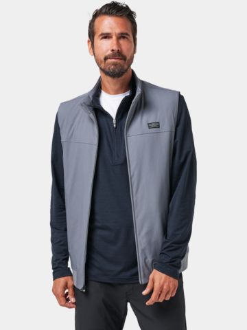 TravisMathew  WANDERLUST VEST Thermo Weste grau