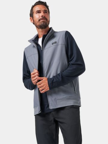 TravisMathew  WANDERLUST VEST Thermo Weste grau