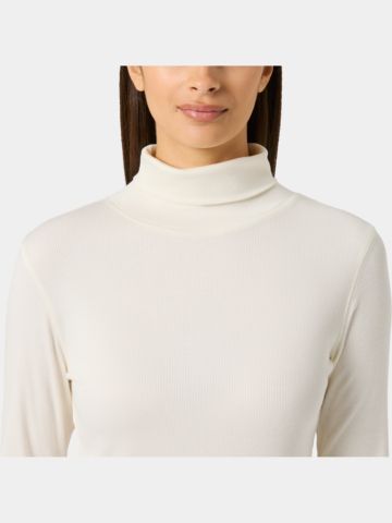 Daily Sports ANCONA LS Rolli Stretch Unterzieher offwhite