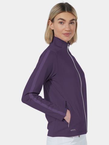 Daily Sports  CHOLET LS Full Zip Stretch Jacket purple
