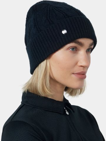 Daily Sports CABLE Strickmütze navy