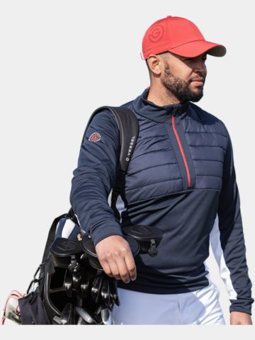 Galvin Green DALTON Stretch Midlayer navy