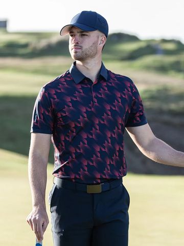 Galvin Green  MILES Halbarm Polo navy