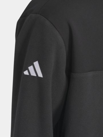 adidas U Zimní mikina s kapucí Fleece černá
