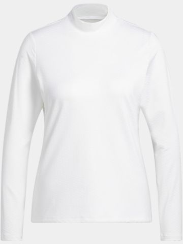 adidas  W BTC MESH LS Mock Unterzieher weiß