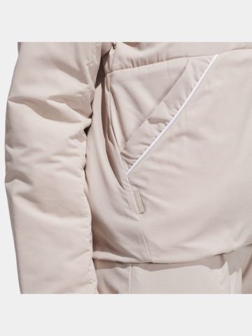 adidas  W BTC QTR Z JKT Thermo Jacke beige