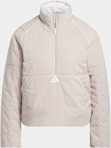 adidas  W BTC QTR Z JKT Thermo Jacke beige