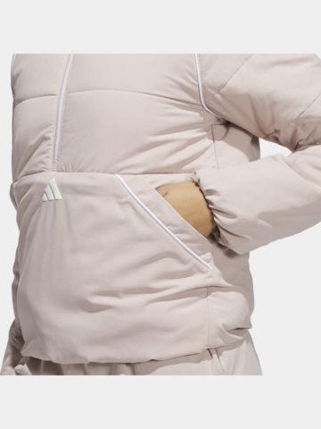 adidas  W BTC QTR Z JKT Thermo Jacke beige