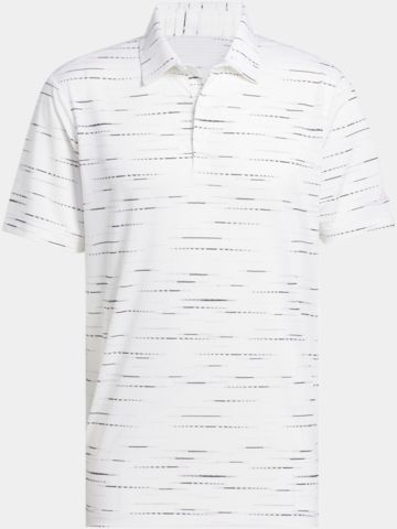 adidas  ULTIMATE365 MESH PRINT polo s krátkým rukávem růžová