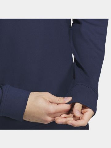 adidas  ULTIMATE365 CLASSIC QUARTER-ZIP PULLOVER Strečová střední vrstva námořnictvo