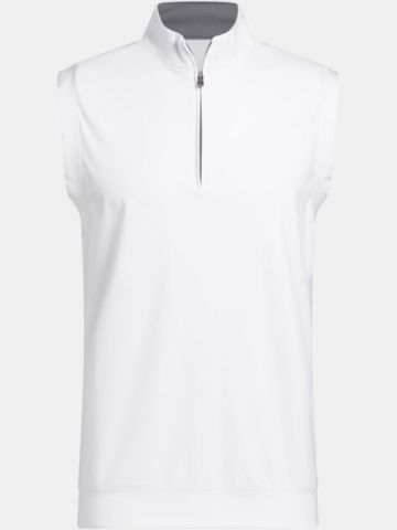 adidas ULTIMATE365 CLASSIC QUARTER-ZIP VEST Stretch Weste weiß
