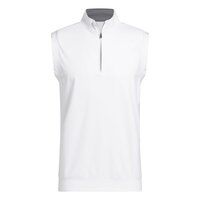 adidas ULTIMATE365 CLASSIC QUARTER-ZIP VEST Stretch Weste weiß adidas ULTIMATE365 CLASSIC QUARTER-ZIP VEST Stretch Weste weiß